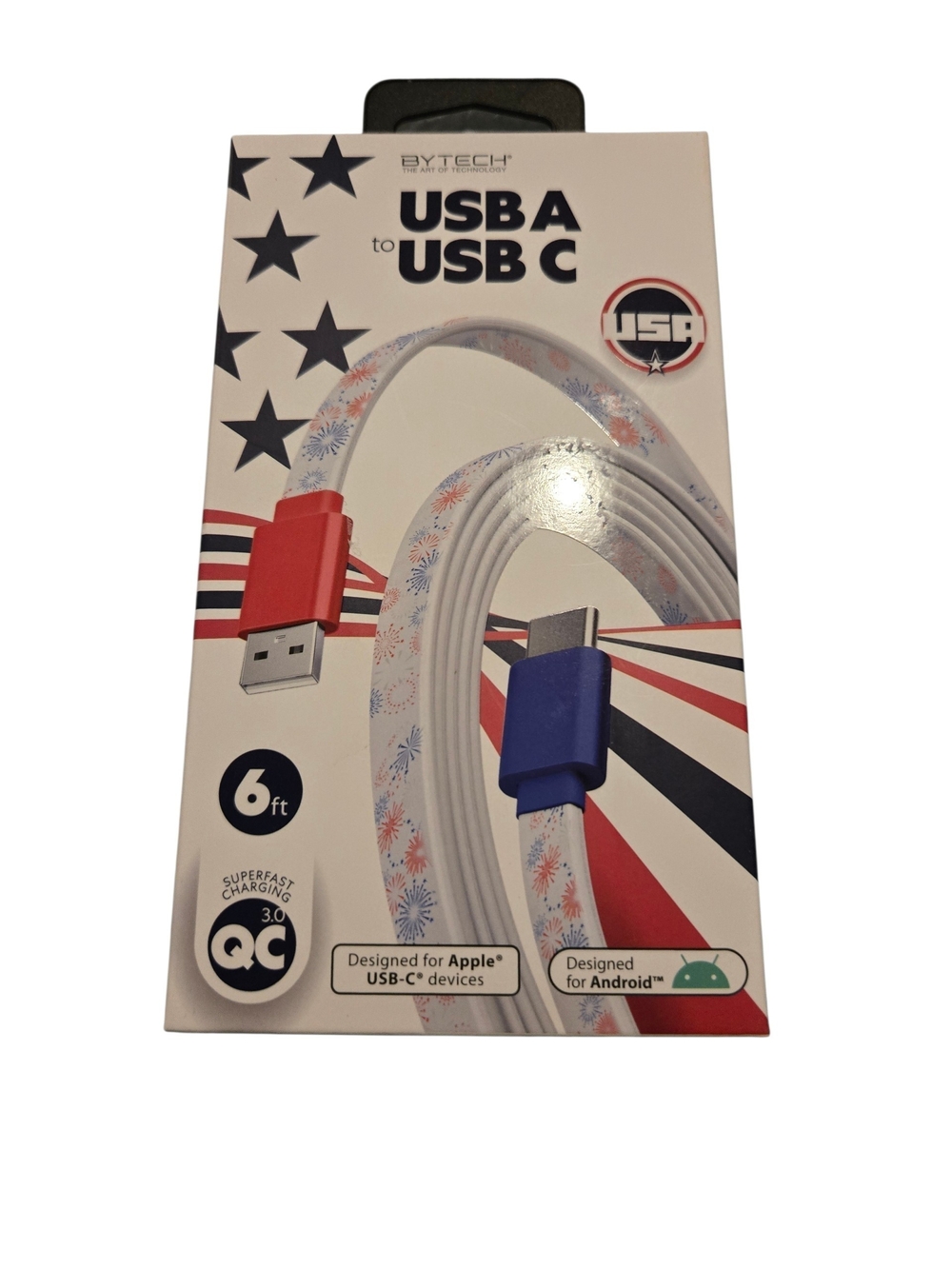 USB A to USB C Charging Cable NWOT